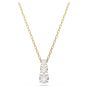 Swarovski Attract Trilogy Round Pendant - White with Gold Tone Plating 5723298