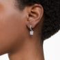 Swarovski Stilla Drop Earrings - White with Rhodium Plating 5662919