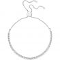 Swarovski Subtle Bracelet, White, Rhodium Plating 5221397