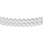 Swarovski Subtle Bracelet, White, Rhodium Plating 5221397