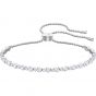 Swarovski Subtle Bracelet, White, Rhodium Plating 5465384