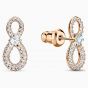 Swarovski Infinity Jewellery Set - Rhodium Plated - 5521040