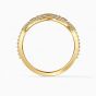 Swarovski Symbolic Lotus Ring - Gold Tone Plating - 5535601  5521497