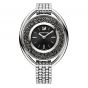 Swarovski_Crystalline_Oval_Silver_&_Black_Metal_Watch