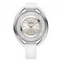 Swarovski_Crystalline_Oval_White_&_Silver_Leather_Watch