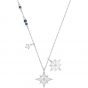 Swarovski Symbolic Star Pendant, White, Rhodium Plating 5511404