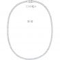 Swarovski Tennis Deluxe All-Around Set, White, Rhodium Plating 5506861
