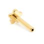Tish Lyon 14ct Yellow Gold Triple Ball Threadless Labret Single Earring