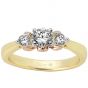 Clogau Compose Engagement Ring - Past Present Future