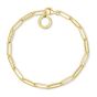 Thomas Sabo Charm Bracelet, Gold, Long Link x0253-413-39