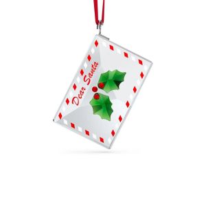 Swarovski Holiday Cheers Letter to Santa Ornament