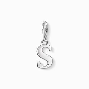 Thomas Sabo Charm Pendant - Letter S - 0193-001-12