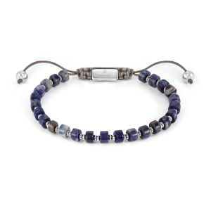 Nomination Instinct Style Bracelet in Steel and Stones - Sodalite 027926_034