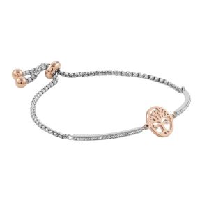 Nomination Milleluci Bracelet Stainless Steel Rose Gold and Zirconia - Tree of Life 028004_017