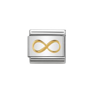 Nomination Classic Gold Infinity Charm