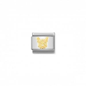 Nomination Classic Gold French Bulldog Charm 030162_54