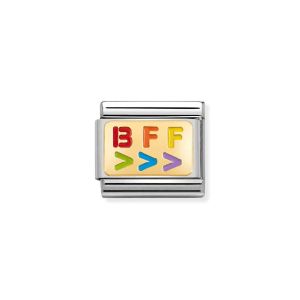 Nomination  Classic Enamel and Gold BFF Right Arrows 030263_17
