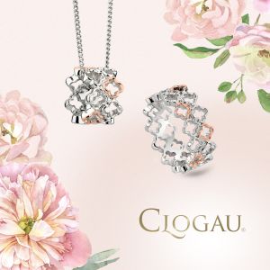 Clogau Tudor Court Barrel Pendant 3STDCP3