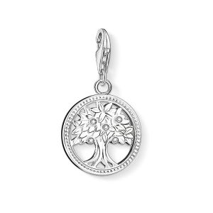 Thomas Sabo Charm Pendant, Silver Tree 1303-051-14