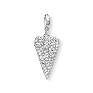 Thomas Sabo Charm Pendant - Pavé Heart 1568-051-14