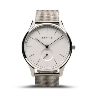 Bering Mens Classic Watch - Polished Silver - 16641-004