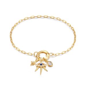 Ania Haie Gold Evil Eye Charm - NC048-34G