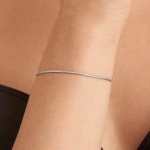 Ania Haie Snake Chain Bracelet - Silver B038-02H