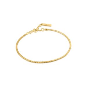 Ania Haie Snake Chain Bracelet Gold Plated