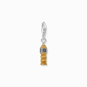 Thomas Sabo Charm Pendant - London Big Ben - 2121-691-19