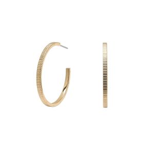 Olivia Burton Linear Gold Hoop Earrings - 24100011
