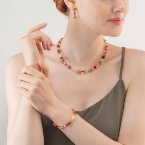 Coeur De Lion GeoCUBE Iconic Bracelet - Multicolour Indian Summer