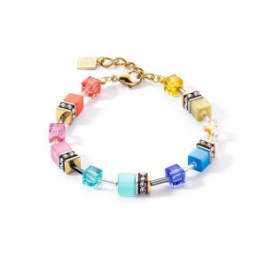 Coeur De Lion GeoCUBE Bracelet - Iconic Multicolour Gold 2838301521