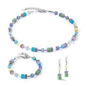 Coeur De Lion GeoCUBE Bracelet - Silver Ice Pastels 2838301580