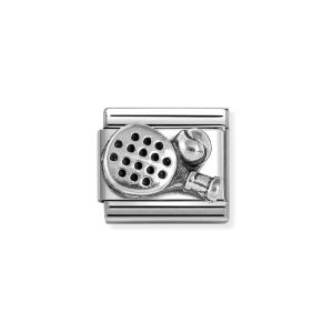 Nomination Classic Silver Tennis Racket and Ball Charm 330101/78 