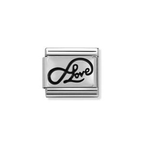 Nomination Classic Silver Infinity Love Writing Charm 330102_07