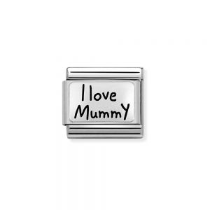 Nomination Composable Classic I Love Mummy Charm - Silver 330111_02
