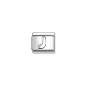 Nomination Classic Oxidised Silver Letter J Charm 330113_10