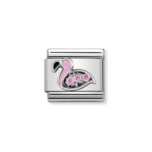 Nomination Classic Silver and Pink Flamingo Charm 330304_31