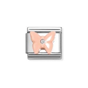 Meta Title
Nomination Classic Silver Pink Stone Butterfly Charm. Item code 330509/14
