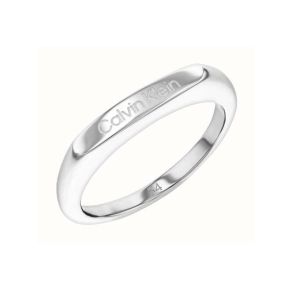 Calvin Klein Faceted Bar Family Ring - Stainless Steel 35000187