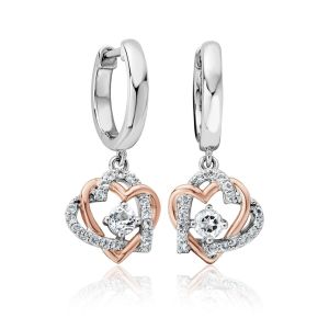 Clogau Always in my Heart White Topaz Drop Earrings
3SAMH0094