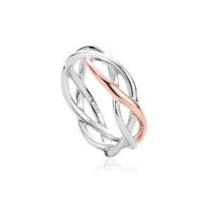 Clogau Eternal Love Weave Ring 3SCMG54