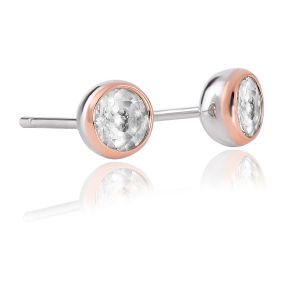 Clogau Celebration White Topaz Stud Earrings 3SEJS1