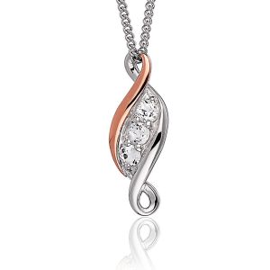 Clogau Past Present Future Pendant 3SPPFP