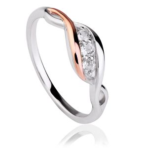 Clogau Past Present Future Ring 3SPPFR