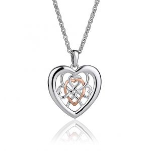 Clogau Welsh Royalty Heart Pendant - 3SWLRP