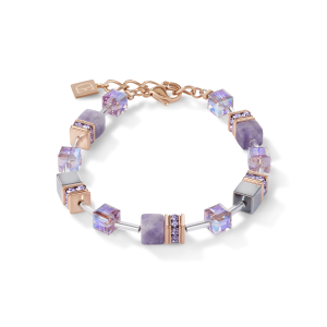 Coeur De Lion  GeoCUBE  Bracelet Lilac 4017300829