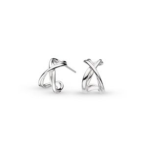 Kit Heath Silver Infinity Hoop Earrings - 41162RP