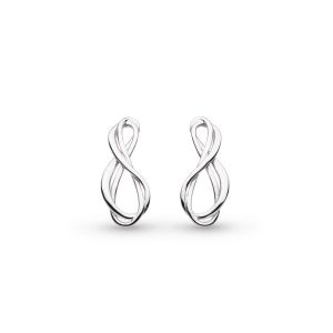 Kit Heath Silver Infinity Stud Earrings - 41163RP