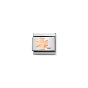 Nomination Classic Rose Gold Four-Leaf Clover Charm 430104_44